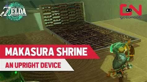 How to Do Makasura Shrine in Zelda Tears of the Kingdom .
